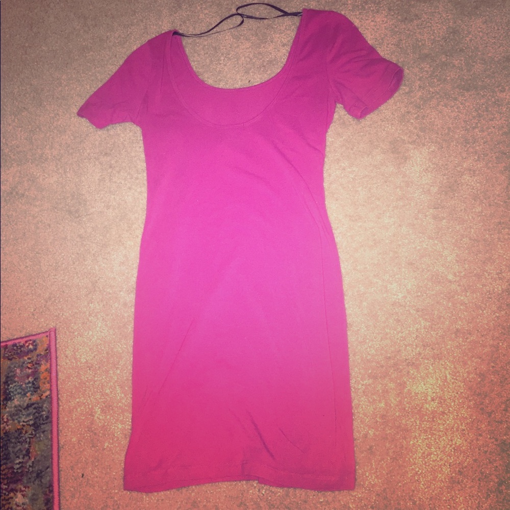 Forever 21 size S women’s pink short sleeve dress